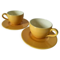 Duo de tasses et sous-tasses Pagnossin Treviso