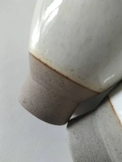Duo gobelets sur piédouche Atelier Hurtault Puisaye