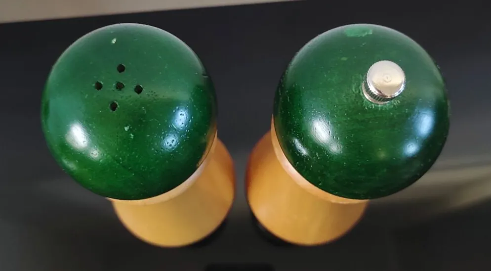 Duo Salière et Poivrier vintage scandinave