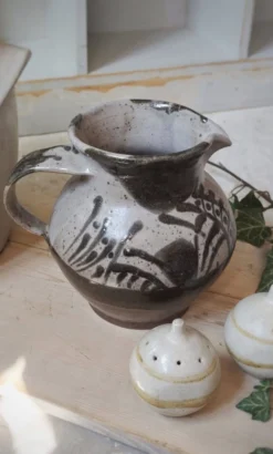 Duo salière et poivrière en grès