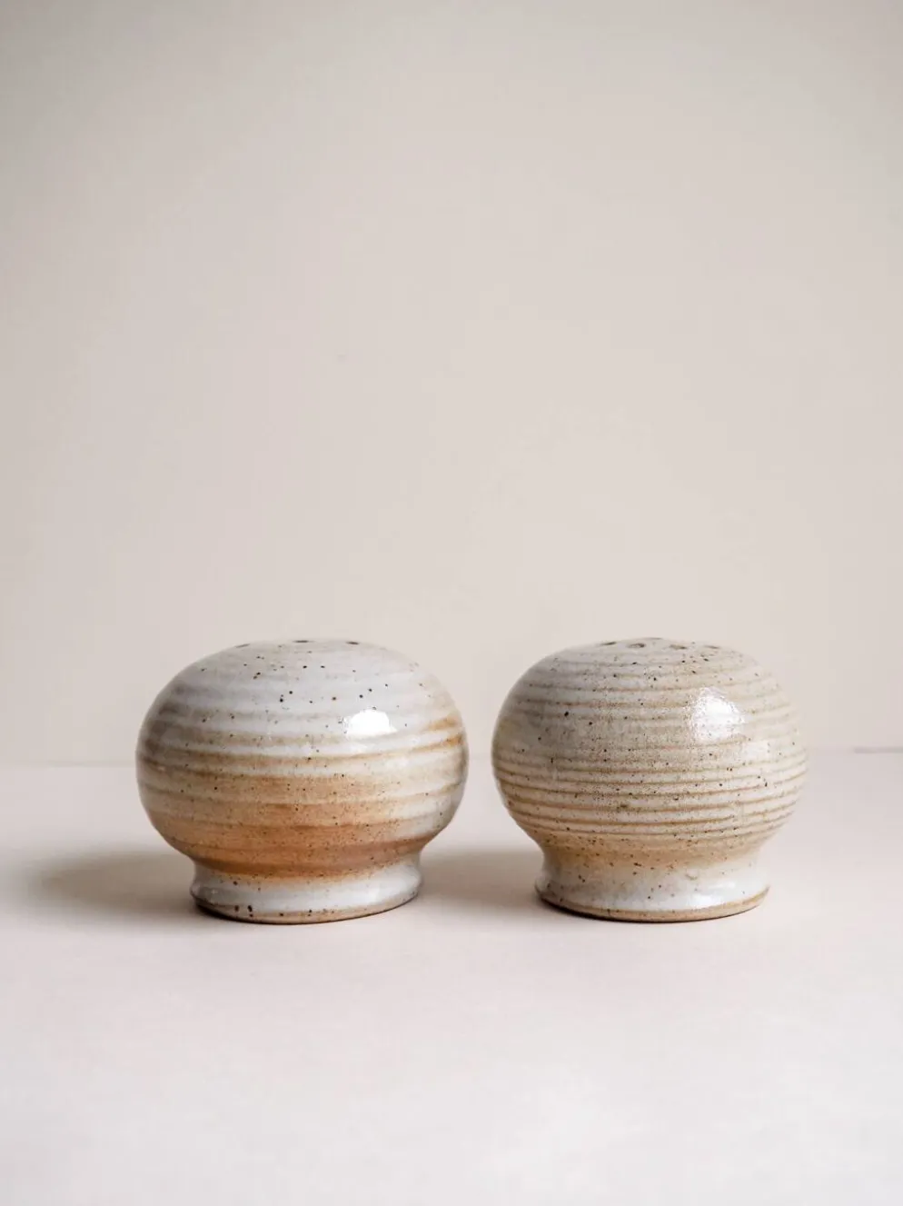 Duo Salière & Poivrier – Grès du Marais France