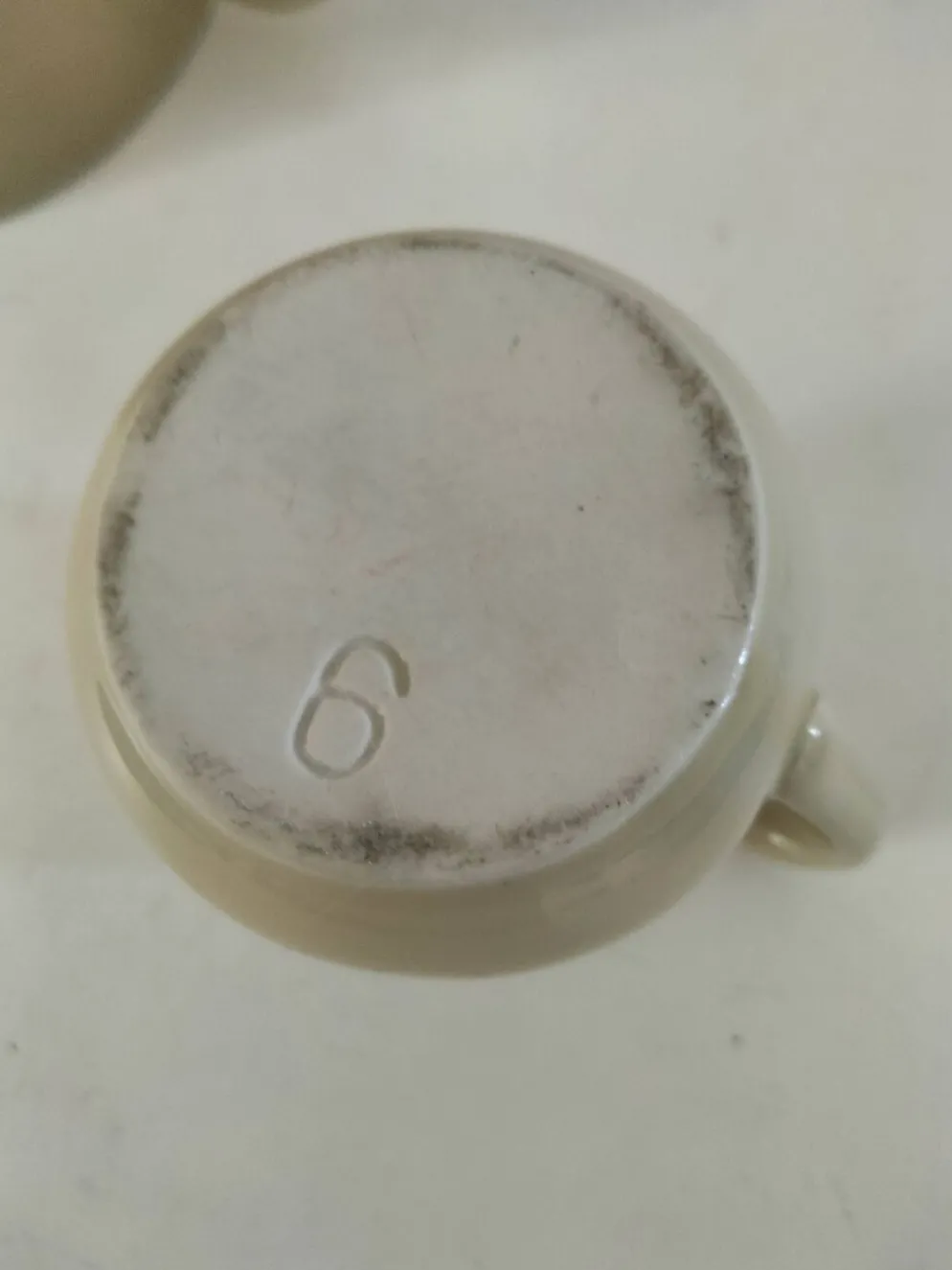 Duo théière et pot à lait en céramique grège – Style bistrot vintage
