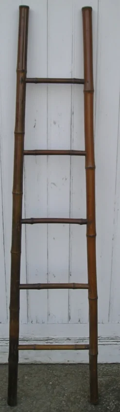 Echelle décorative en bambou