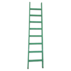 Echelle décorative en bois