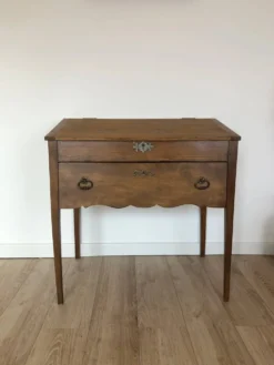 Ecritoire vintage en pin massif