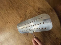 Ecumoire, poisson, spatule barbecue, inox - Ikea vintage