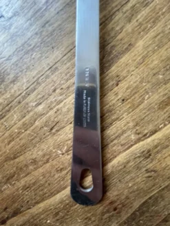 Ecumoire, poisson, spatule barbecue, inox - Ikea vintage