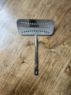 Ecumoire, poisson, spatule barbecue, inox - Ikea vintage