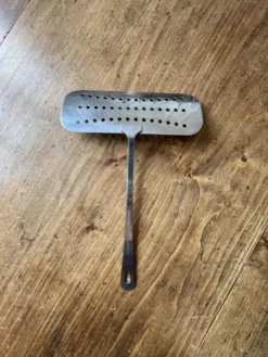 Ecumoire, poisson, spatule barbecue, inox - Ikea vintage