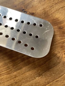 Ecumoire, poisson, spatule barbecue, inox - Ikea vintage