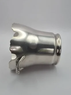Elégant rafraichissoir/seau à glaçons, métal argenté poinçon carré - A 321