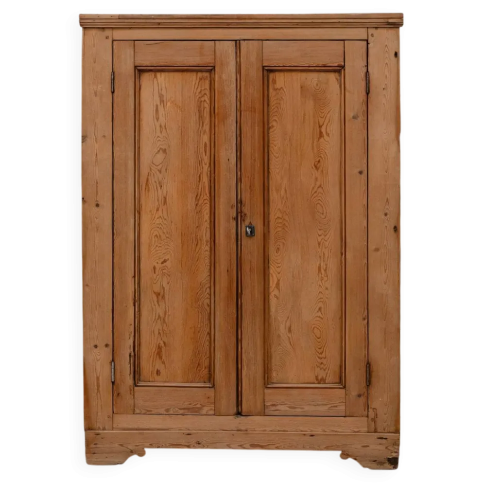 Encoignure ancienne en pin 1930