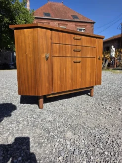 Encoignure scandinave en teck des années 60