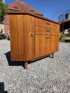 Encoignure scandinave en teck des années 60