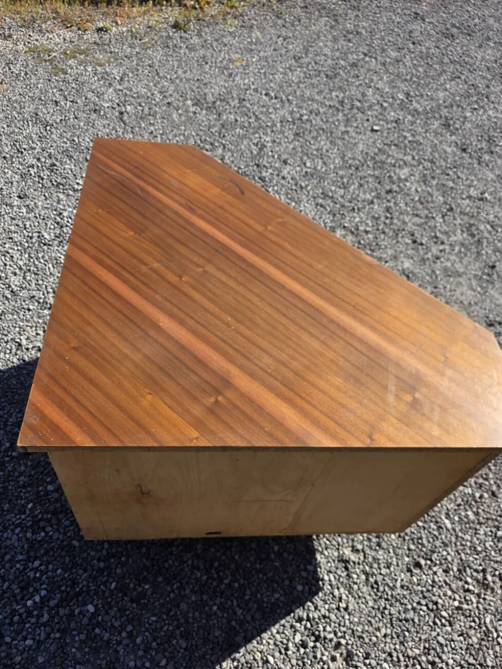 Encoignure scandinave en teck des années 60