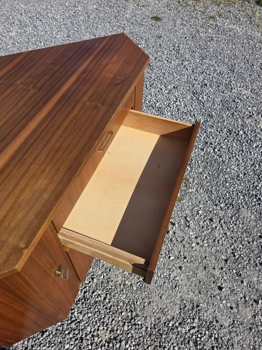 Encoignure scandinave en teck des années 60
