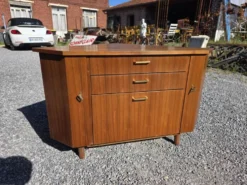Encoignure scandinave en teck des années 60