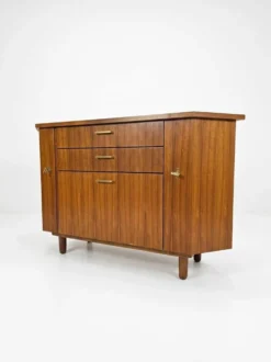 Encoignure scandinave en teck des années 60