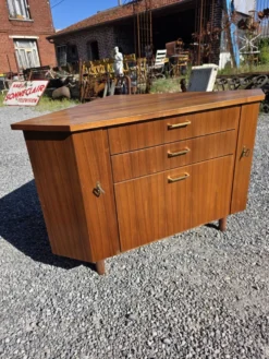 Encoignure scandinave en teck des années 60