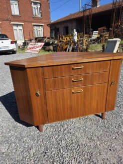 Encoignure scandinave en teck des années 60