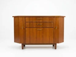 Encoignure scandinave en teck des années 60