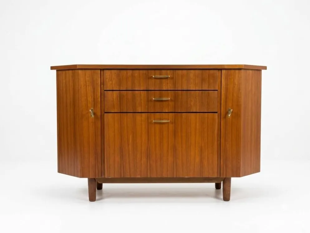 Encoignure scandinave en teck des années 60