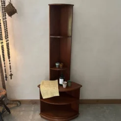 Encoignure vintage en bois