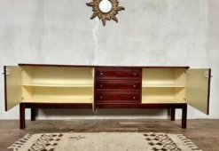 Enfilade bahut buffet meuble tv / hifi vintage - 50/60 - Palette
