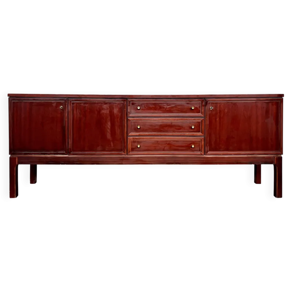 Enfilade bahut buffet meuble tv / hifi vintage - 50/60 - Palette