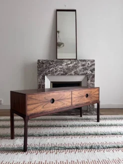 Enfilade basse en palissandre par Kai Kristiansen pour Aksel Kjersgaard