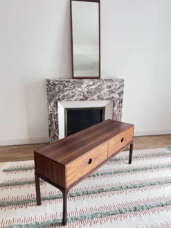 Enfilade basse en palissandre par Kai Kristiansen pour Aksel Kjersgaard
