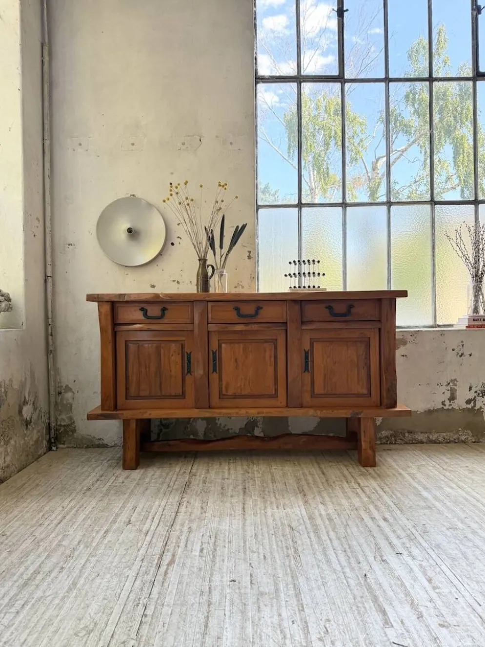 Enfilade brutaliste orme blond Aranjou