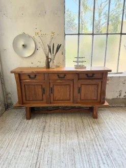 Enfilade brutaliste orme blond Aranjou