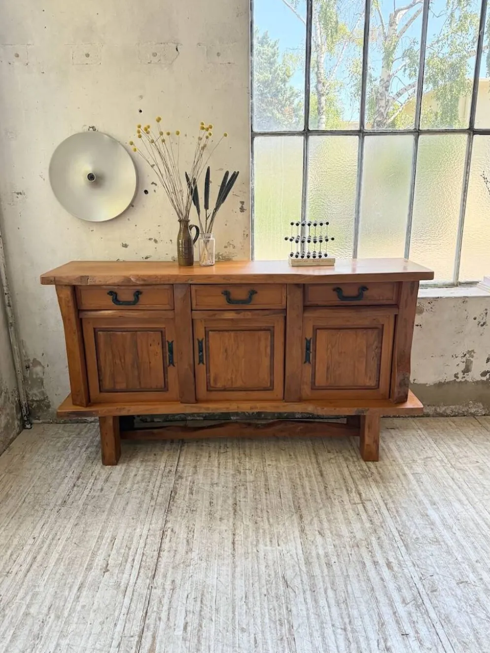 Enfilade brutaliste orme blond Aranjou