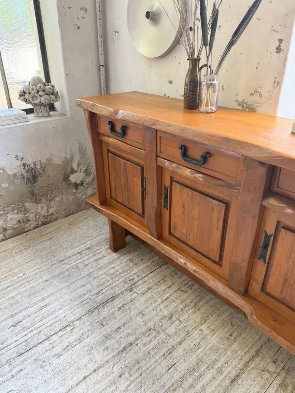 Enfilade brutaliste orme blond Aranjou