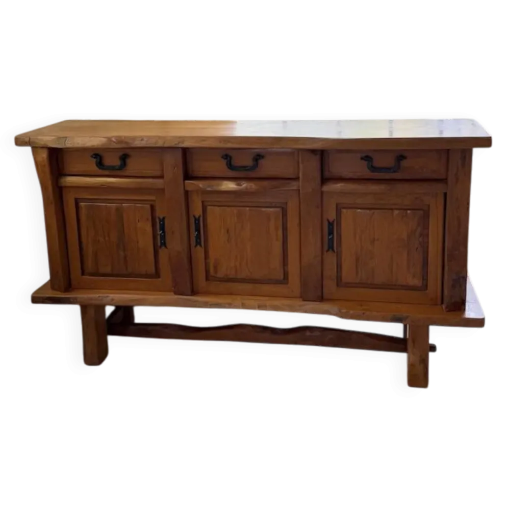 Enfilade brutaliste orme blond Aranjou