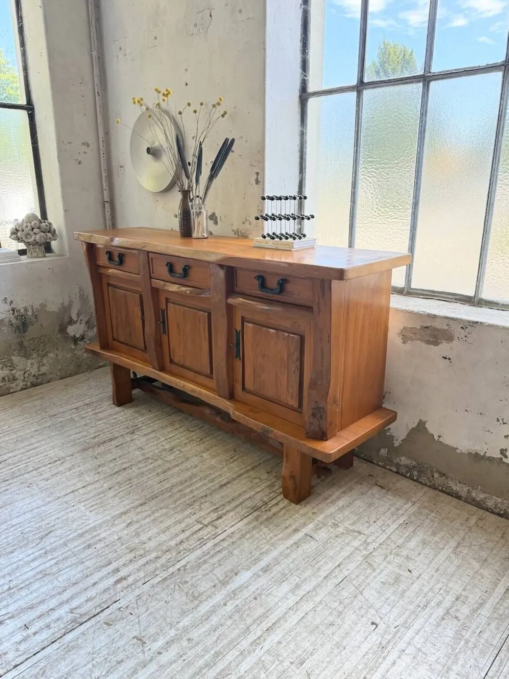 Enfilade brutaliste orme blond Aranjou