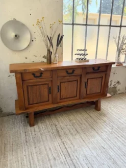 Enfilade brutaliste orme blond Aranjou