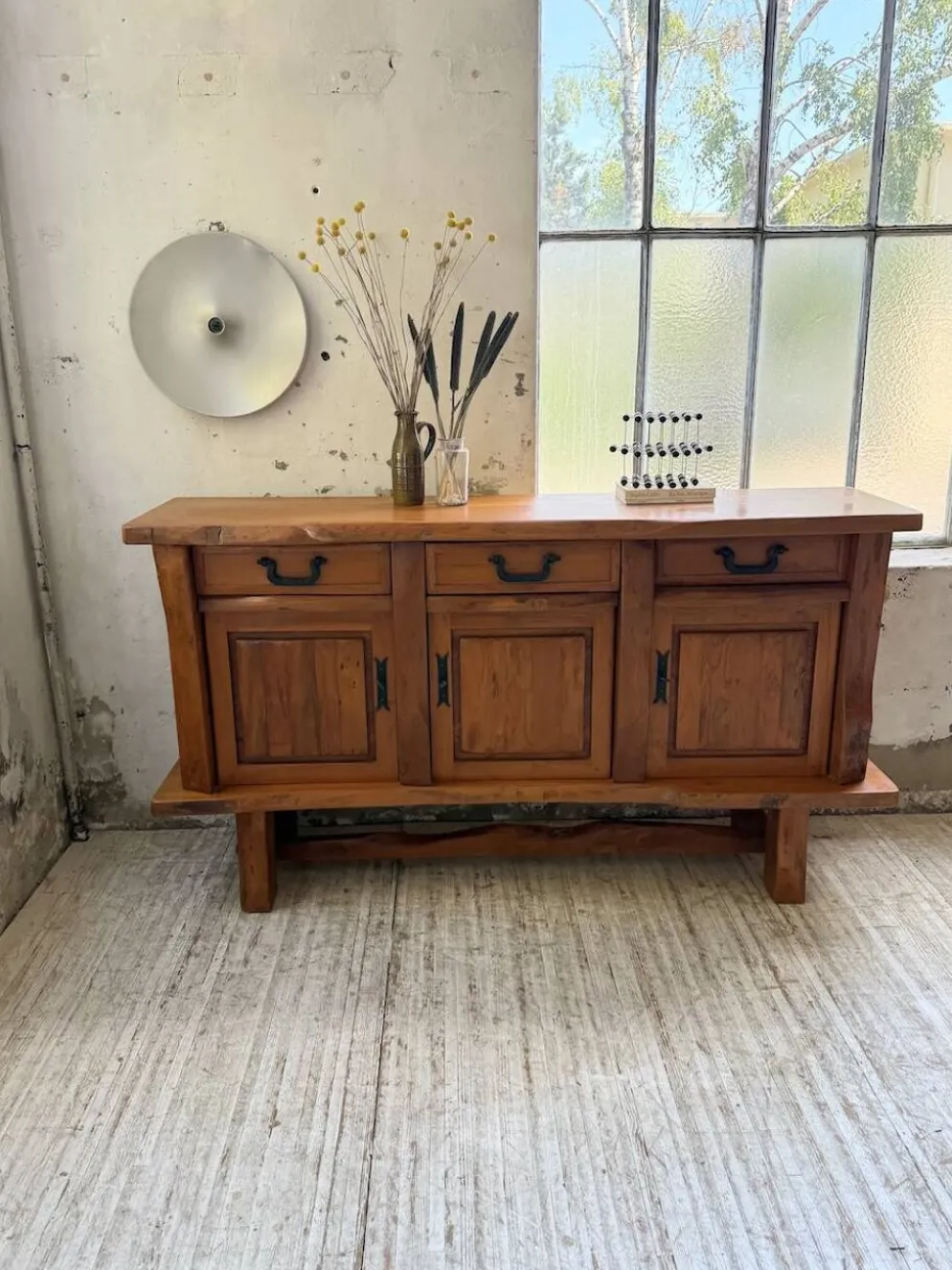 Enfilade brutaliste orme blond Aranjou