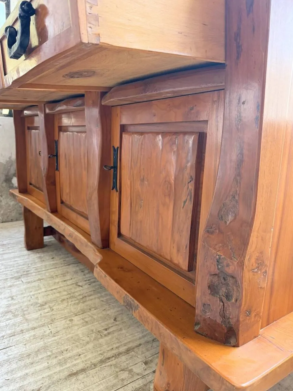 Enfilade brutaliste orme blond Aranjou