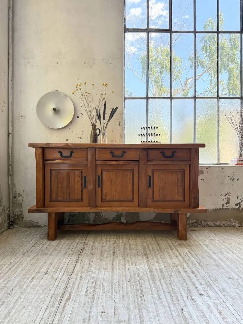 Enfilade brutaliste orme blond Aranjou