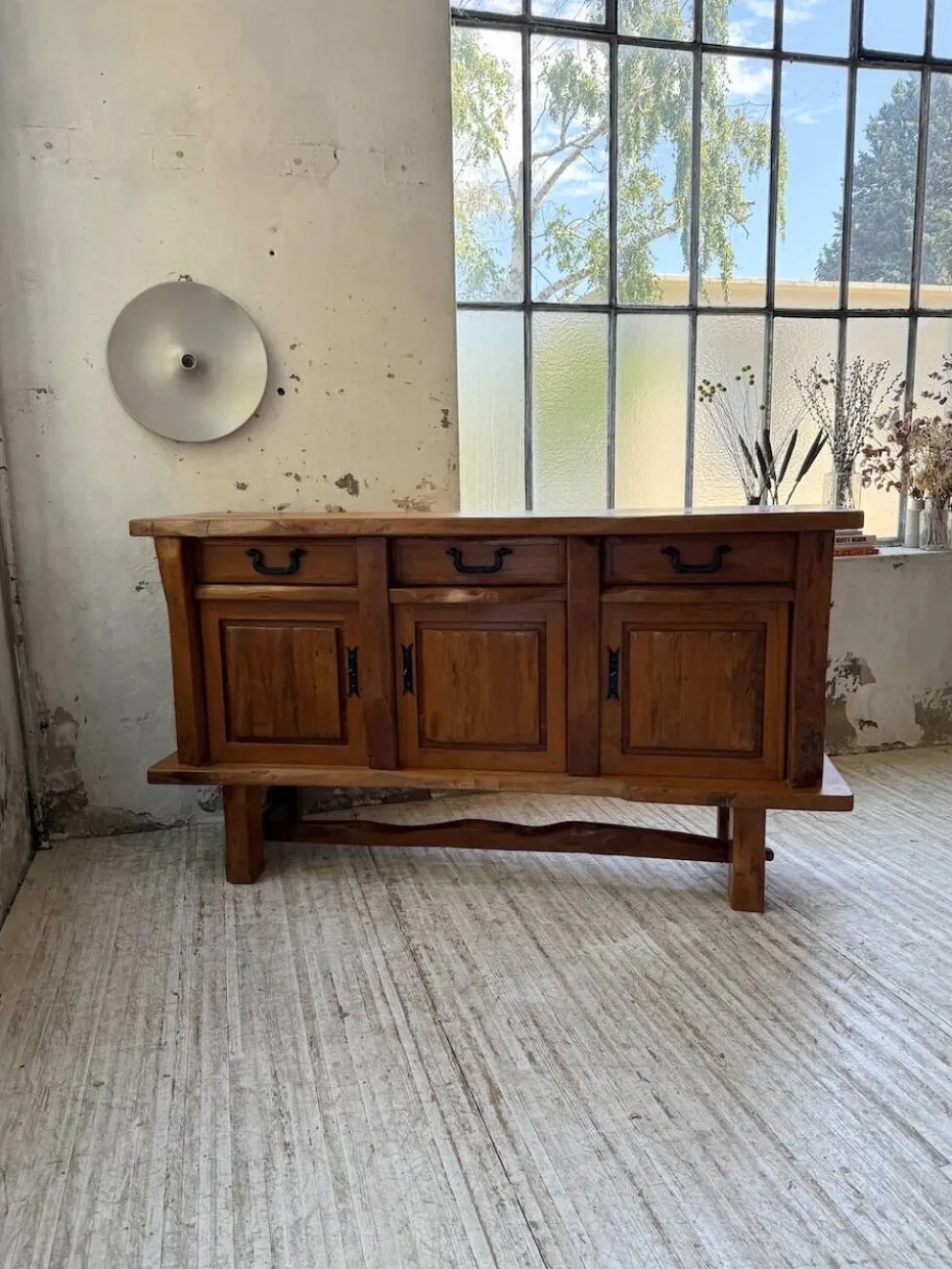 Enfilade brutaliste orme blond Aranjou