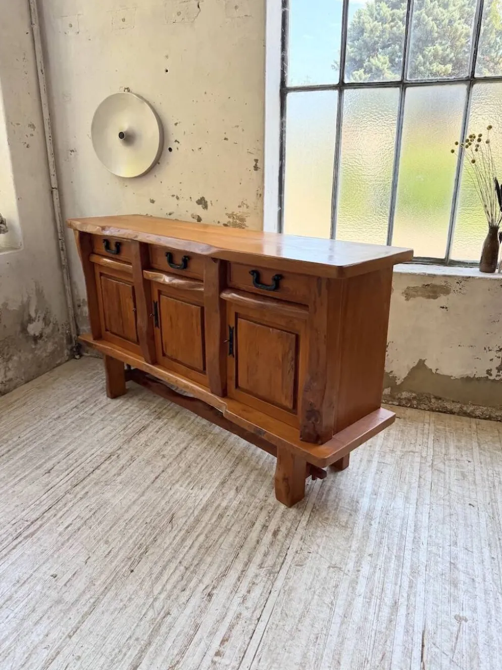 Enfilade brutaliste orme blond Aranjou