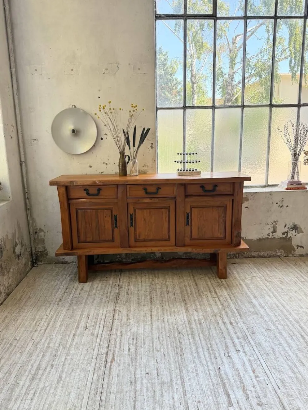 Enfilade brutaliste orme blond Aranjou
