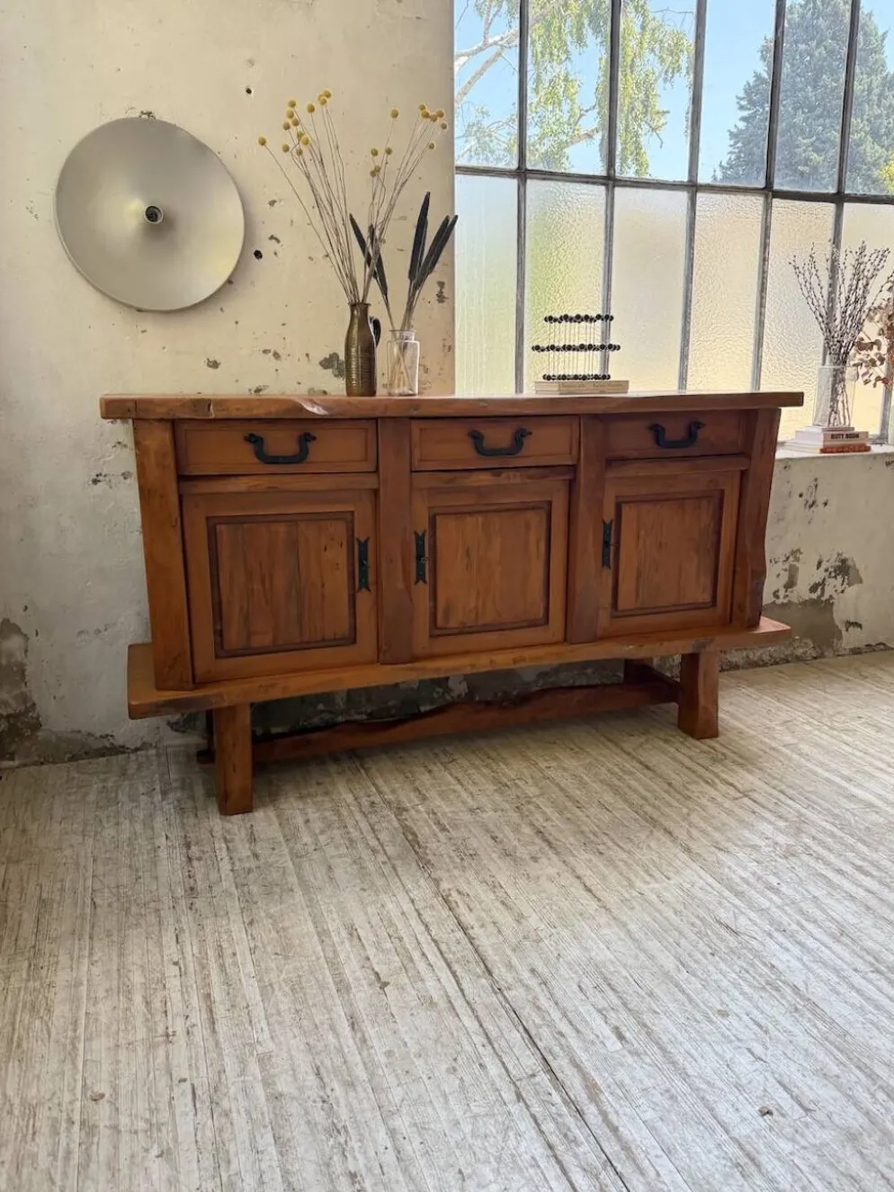 Enfilade brutaliste orme blond Aranjou