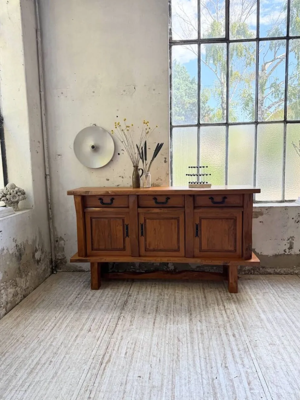 Enfilade brutaliste orme blond Aranjou