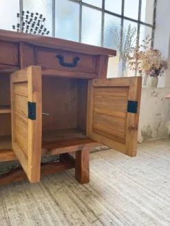Enfilade brutaliste orme blond Aranjou