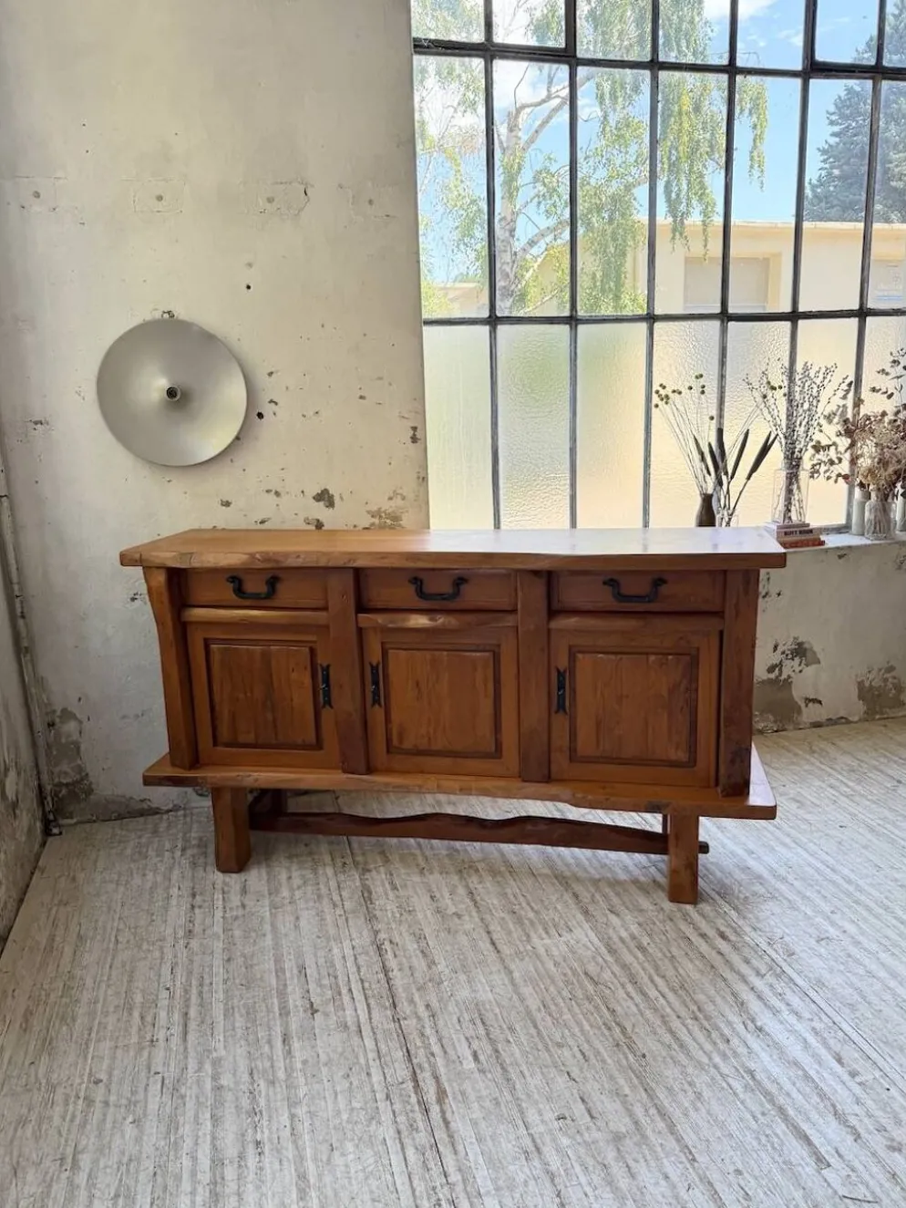 Enfilade brutaliste orme blond Aranjou