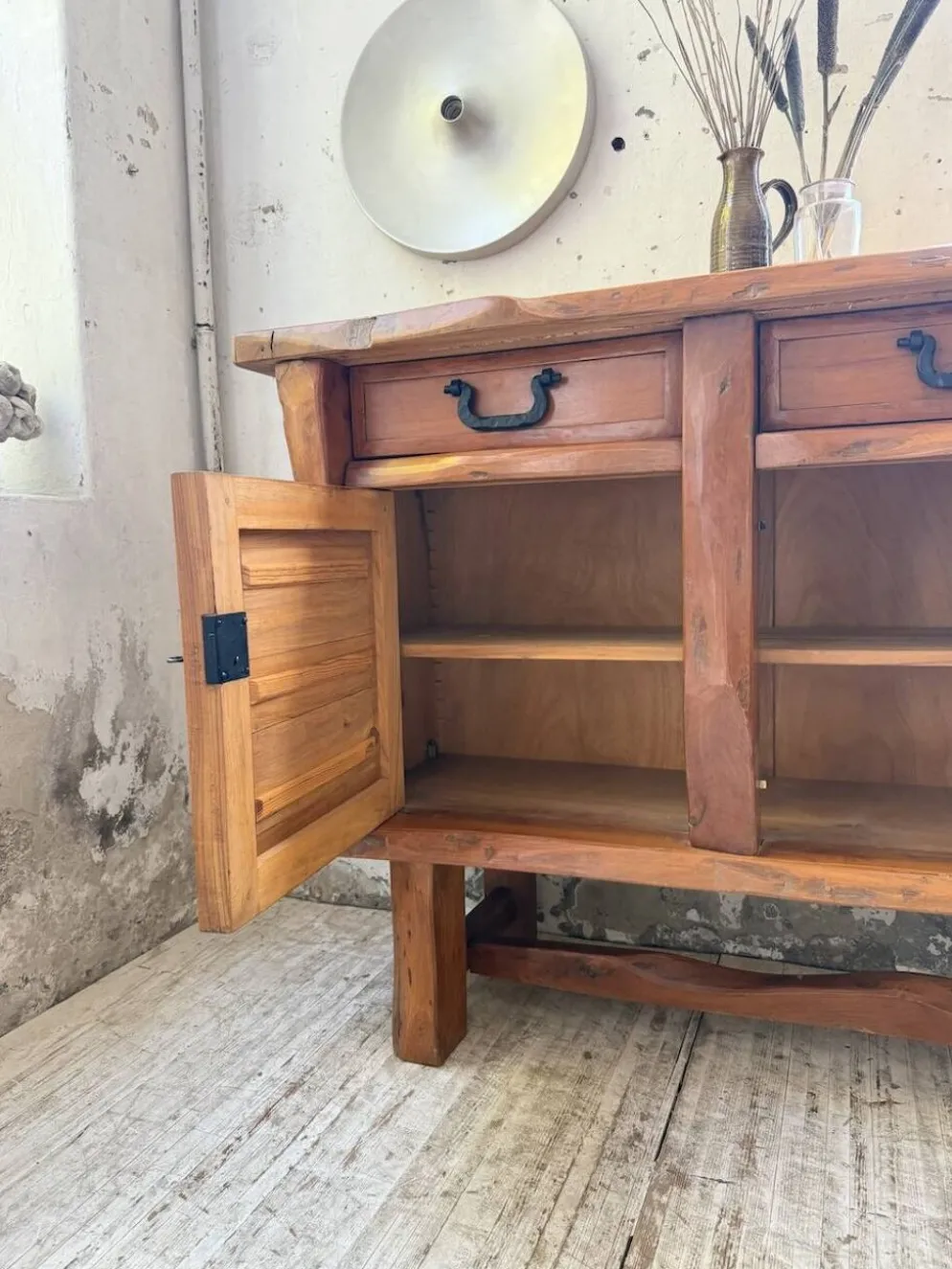 Enfilade brutaliste orme blond Aranjou