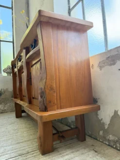Enfilade brutaliste orme blond Aranjou